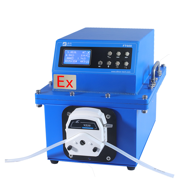 FT600-1F 智能(néng)分(fēn)配型防爆蠕動泵